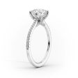 The Pave Claire Set With A 2.5 Carat Round Lab Diamond Discount