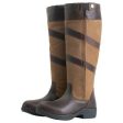 Mark Todd Waterproof Tall Zip Boot - Brown For Cheap