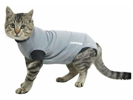 Buster Body Suit For Cats Black Grey Online