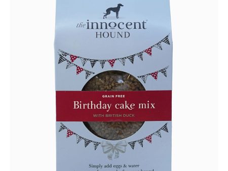 The Innocent Hound Birthday Cake Mix with British Duck - 255 Gm on Sale