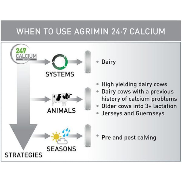 Agrimin 24-7 Calcium Bolus Dairy Cows Cheap