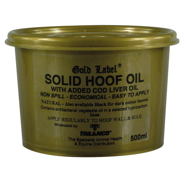 Gold Label Solid Hoof Oil For Sale