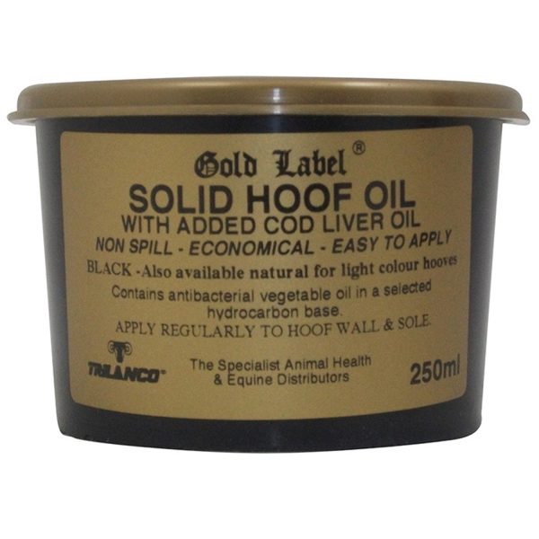 Gold Label Solid Hoof Oil For Sale