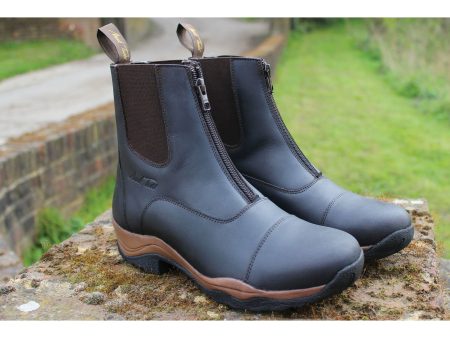 Mark Todd Milford Zip Jodhpur Boots - Brown For Discount