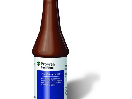 Provita BoviPhos - 4 x 500 Ml -Rrecovery of recumbent cows Sale