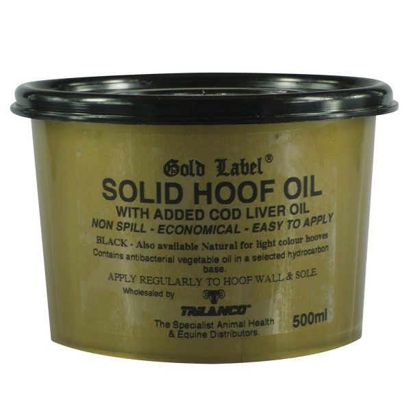 Gold Label Solid Hoof Oil For Sale