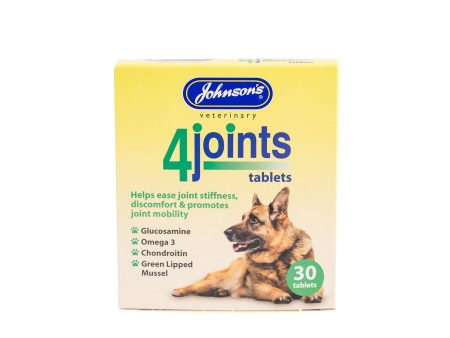 Johnson s Veterinary 4 Joints Standard Strength Tablets - 30 Tablets Cheap