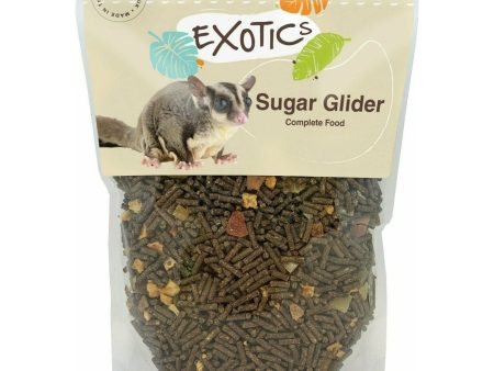 Exotics Sugar Glider Complete 750g, Bee Pollen, Honey & Eucalyptus For Sale