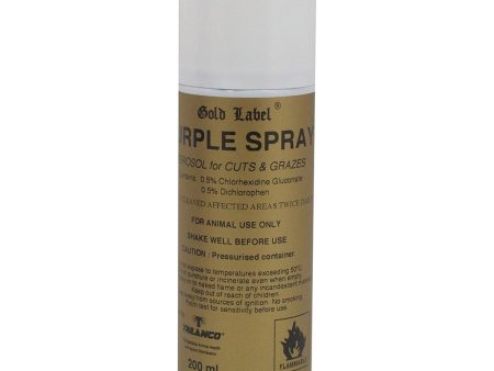 Gold Label Purple Spray Sale