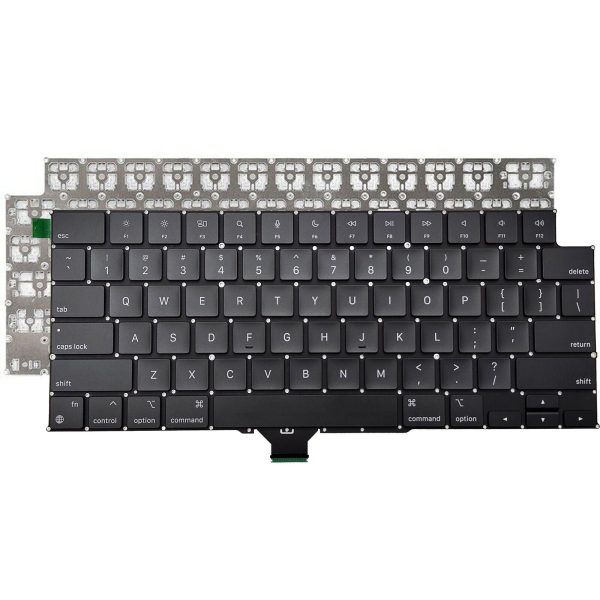 New  Apple MacBook Pro 2021 M1 14  A2442 16  A2485 EMC3650 EMC3651 US English Keyboard Hot on Sale