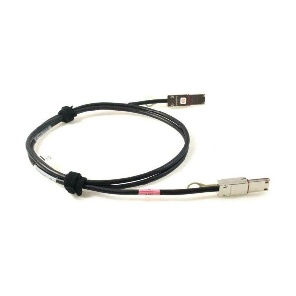 Dell EMC Amphenol Mini-SAS SFF-8088 to SFF-8088 Molex 2 Meter Cable Black 038-003-787 PPK2D 0PPK2D For Sale