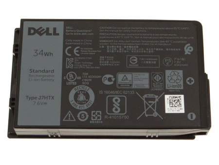 New Genuine Dell Latitude 12 7202 7212 7220 Rugged Tablet Battery 34Wh Supply