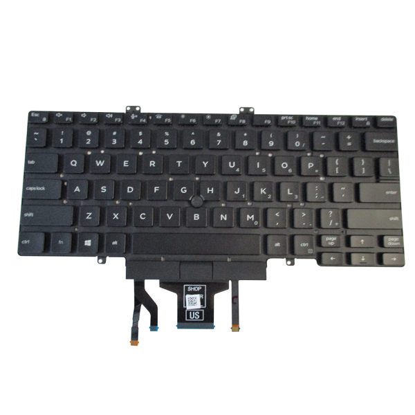 Dell Latitude 5400 5401 Backlit Dual Point Keyboard 3J9FC Sale