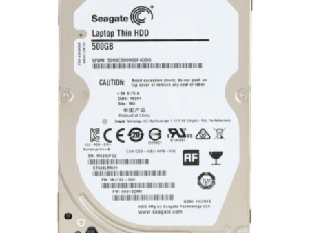 New Seagate 500GB Thin Hard Drive 2.5 SATA 6Gb s Internal Hard Disk Drive ST500LM021 Online Sale