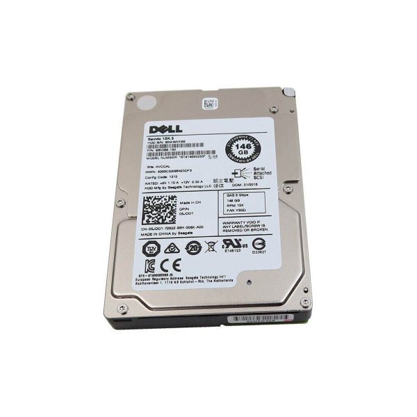 New Dell Seagate ST9146853SS 2.5  146GB 15000RPM SAS 6GB S HDD HARD DISK DRIVE 5JDD1 Discount