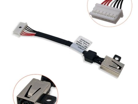 For Dell XPS 15 7590 P56F003 Laptop AC DC IN Power Jack Charging Port Cable 64TM0 Online Sale