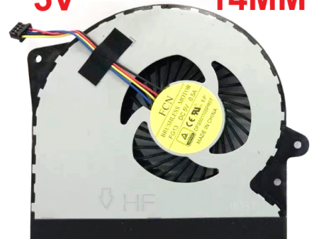 New ASUS G751 G751J G751JL G751JM CPU Fan 5V 14MM 13NB06G1P19011 DFS501105PR0T FG13 Sale