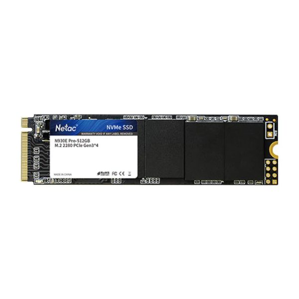 New Netac 512GB SSD 3D NAND NVMe PCIe Gen3Ã—4 M.2 2280 Internal Solid State Drive Hot on Sale