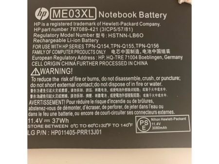 New Genuine HP Stream 11-D004TU 11-D010NR 11-D010WM 11-D022TU Battery 37WH Sale