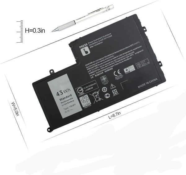 New Compatible Dell Latitude 3450 3550 Battery 43WH For Discount