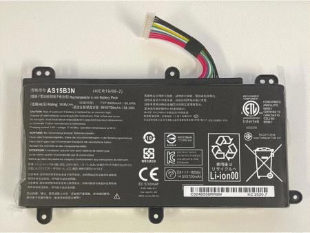 New Acer AS15B3N KT.00803.004 Battery 88Wh Online